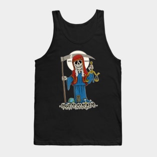 Santa Muerte Tank Top